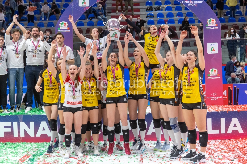 BRESCIA - SAN GIOVANNI MARIGNANO
PALLAVOLO FINALE COPPA ITALIA VOLLEY A2-F 2021-2022
16-04-2022 VILLAFRANCA DI VERONA (VR)
FOTO FILIPPO RUBIN / LVF