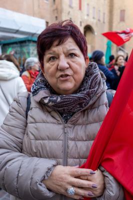 MANIFESTAZIONE CONTRO LICENZIAMENTO MORENA MORELLI