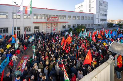 SCIOPERO LAVORATORI BERCO