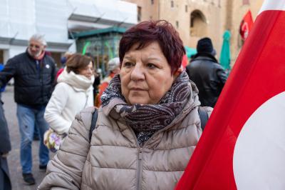 MANIFESTAZIONE CONTRO LICENZIAMENTO MORENA MORELLI