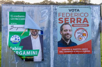 CARTELLONI ELETTORALI REGIONALI 2024